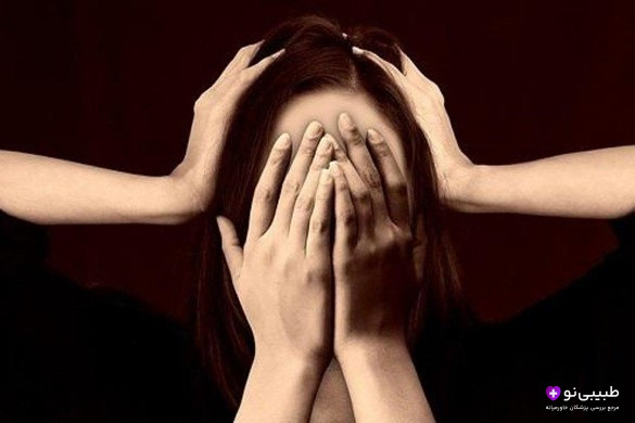 فردی با علائم روان‌تنی و تاثیرات استرس بر بدن
