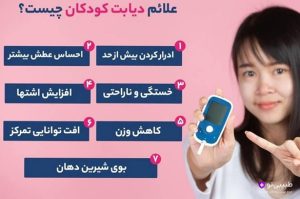 شروع دیابت در کودکان از سنین پایین