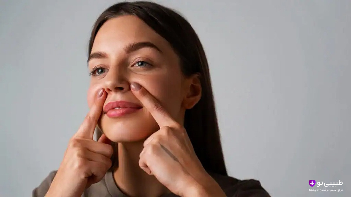 تمرینات یوگا صورت برای لیفت عضلات گونه و اطراف بینی