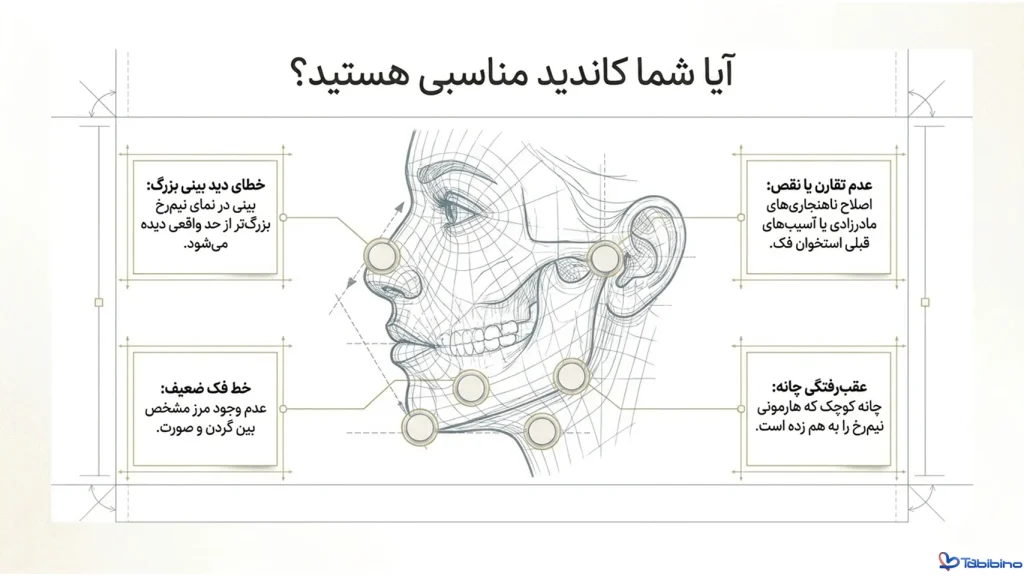 انواع پروتز چانه و فک